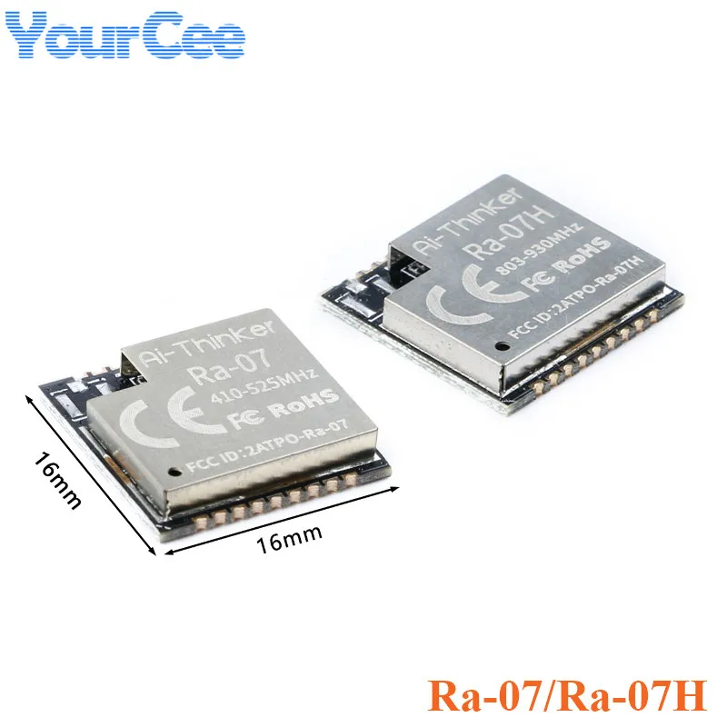 Ra 07 07H WIFI беспроводной модуль LoRaWAN низкая мощность LoRa RF ASR6501 3 V SMD18 UART GPIO I2C IIC PWM ADC