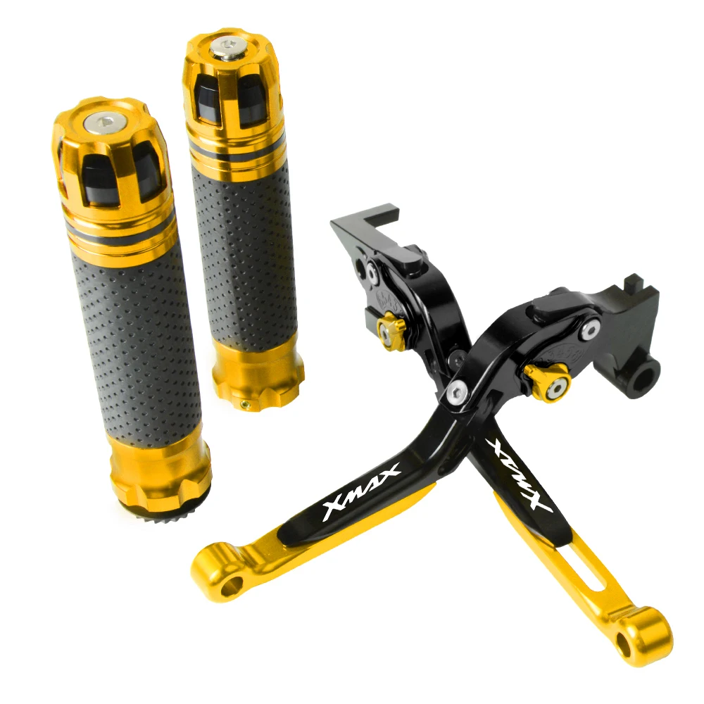 Motorcycle Brake Clutch Lever Extendable Hand Grip Handlebar For Yamaha XMAX 300 X-MAX X MAX XMAX300 X-MAX300 2017 2018 | Автомобили и