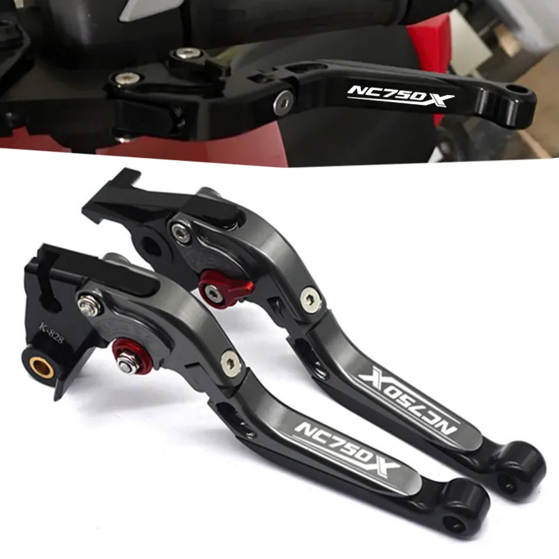 

Motorcycle Adjustable Folding Extendable Brake Clutch Levers Handle Bar Logo For HONDA NC750X NC750S NC750 NC750X/S 2016 -2020