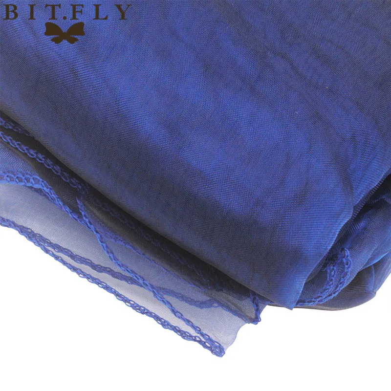navy blue Органза 180*180 см(70 дюймов) Свадебная вечеринка скатерть элегантный сплошной органза банкетный стол в гостинице - Цвет: navy blue