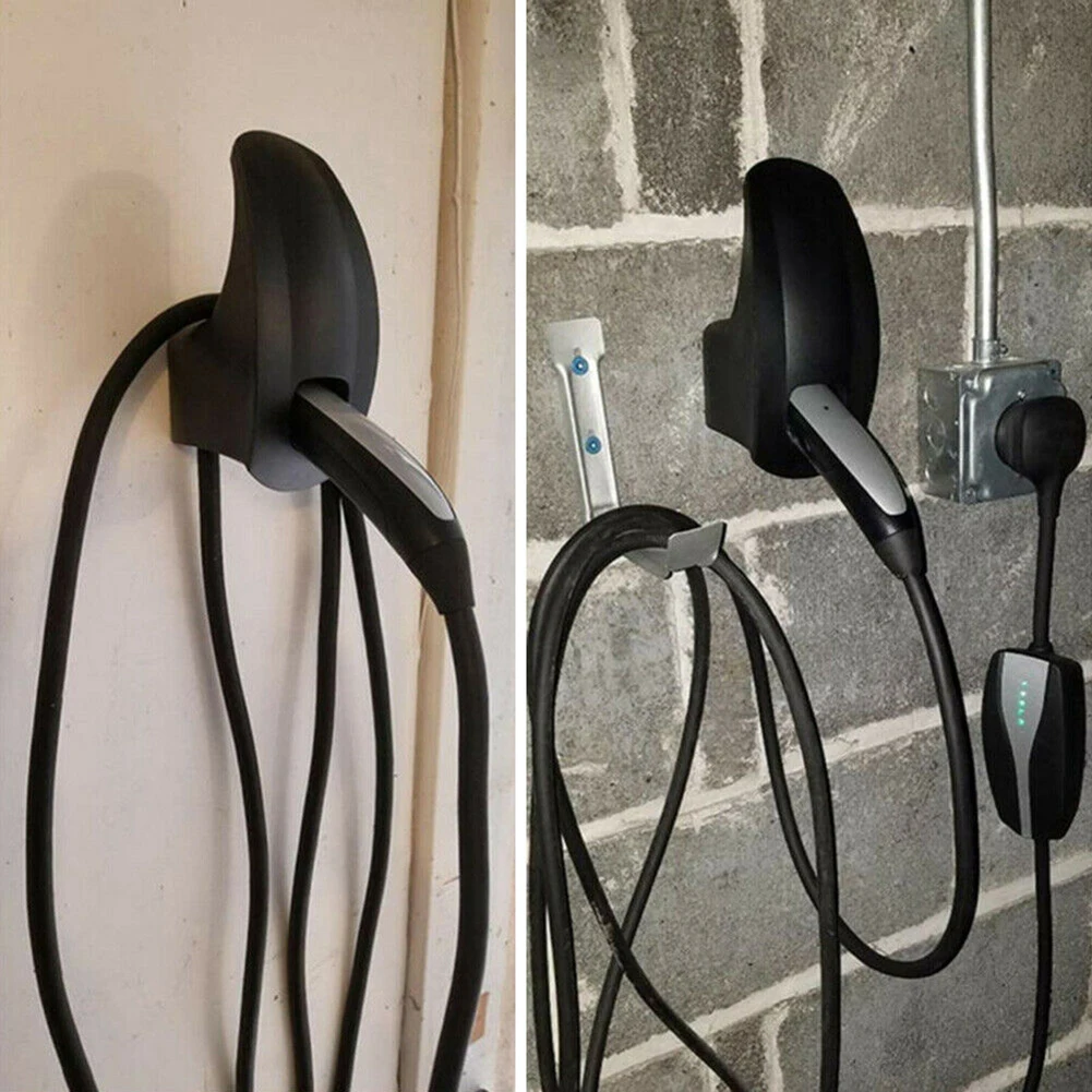 

Organizer Bracket Holder Adapter for Tesla Model 3 X S Accessories Car Charging Cable Organizer Wall Mount Charger Connector