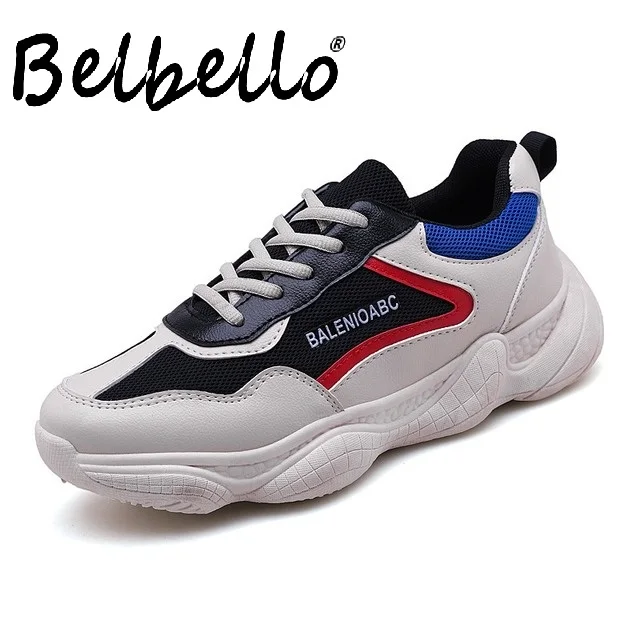 Новинка спортивные стильные мужские туфли для бега модные пожилых пап низкие