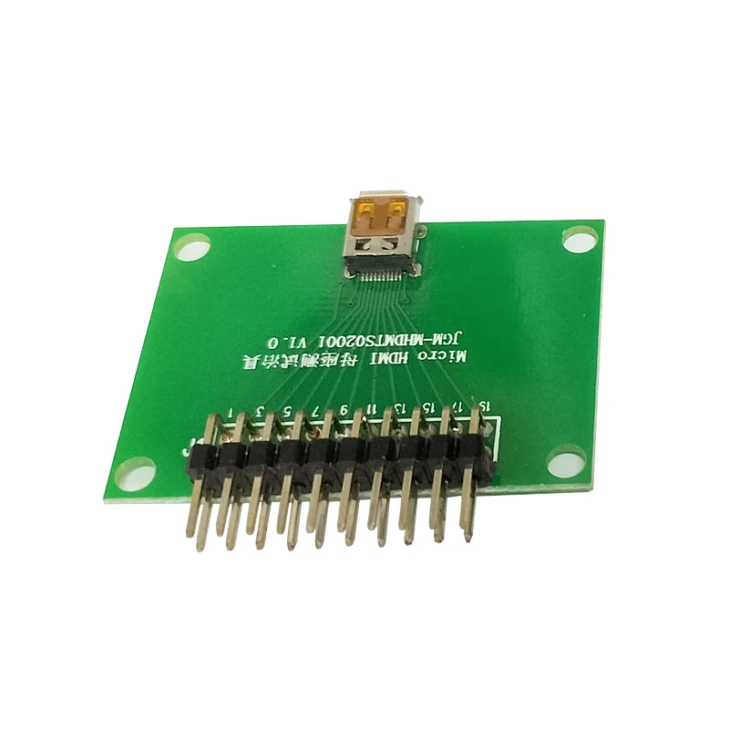 

WLGQ Micro HDMI (D Type) Connector with 2.54mm Pitch pin Header