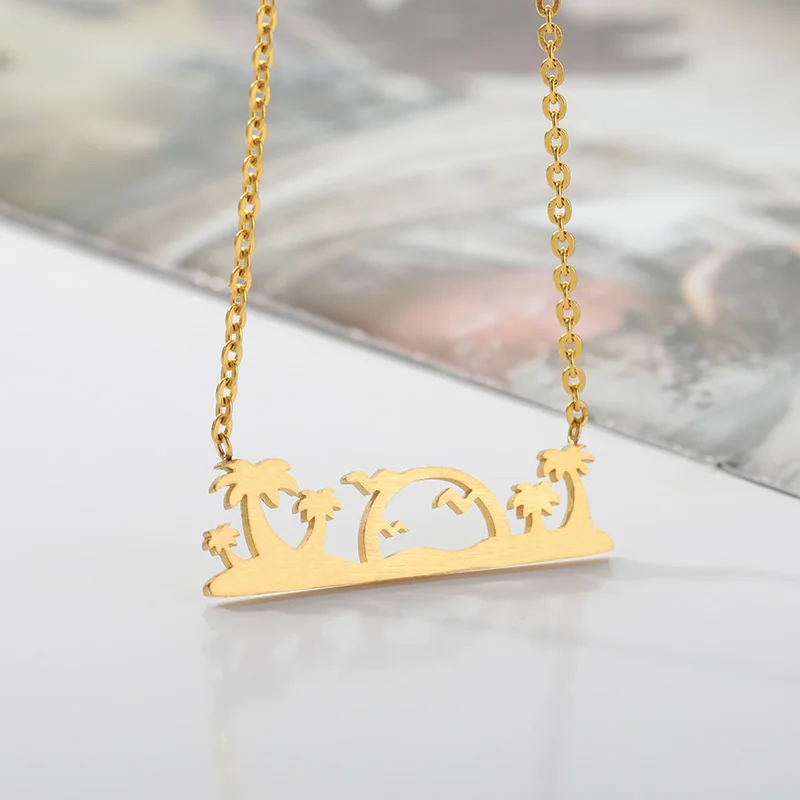 Женское колье чокер из нержавеющей стали цвета розового золота с искусственными