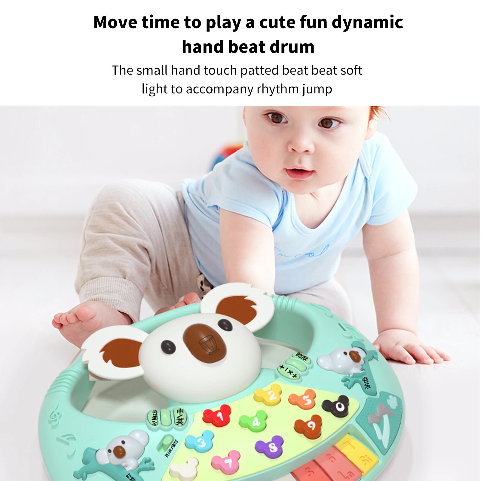 

Cute Cartoon Musical Sounding Keyboard Piano Kids Piano Music Toy Baby Playing Type Musical Instruments Educational Piano Toy