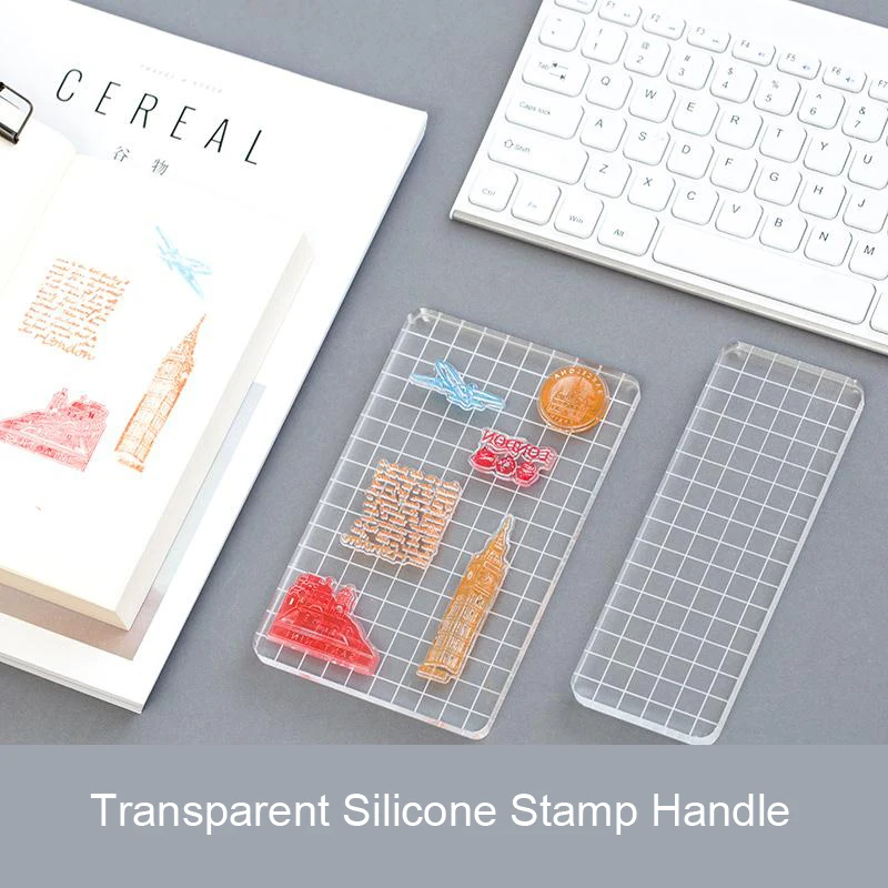 Прозрачный силиконовый тонкий блокнот для скрапбукинга штамп инструмент сделай