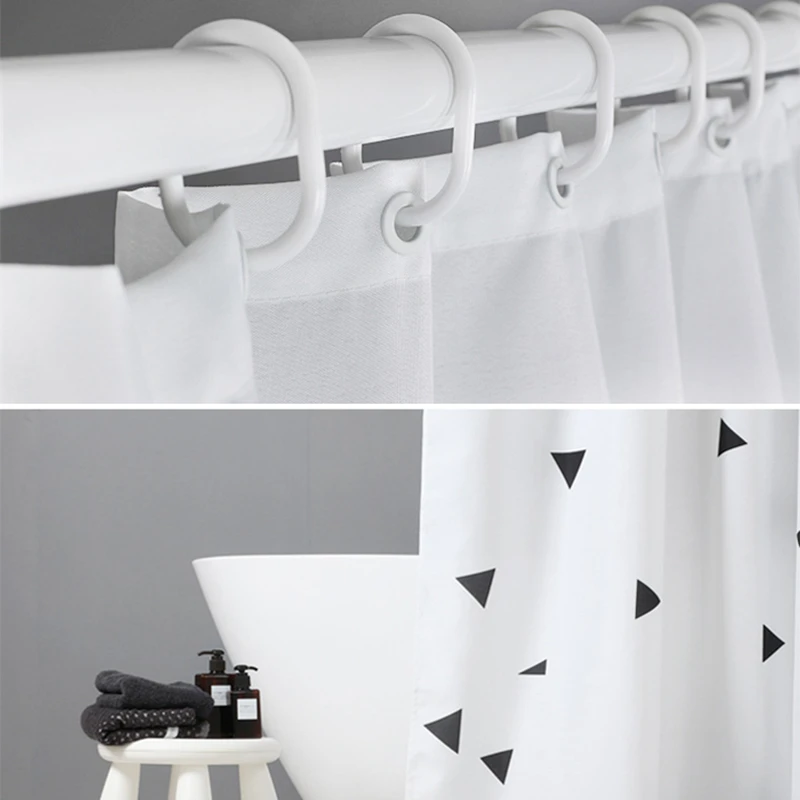 

2021 Original Quality Waterproof Shower Curtain Home Bathtub Partition Curtain Anti-Mildew Cloth Bathroom Accessories Customize