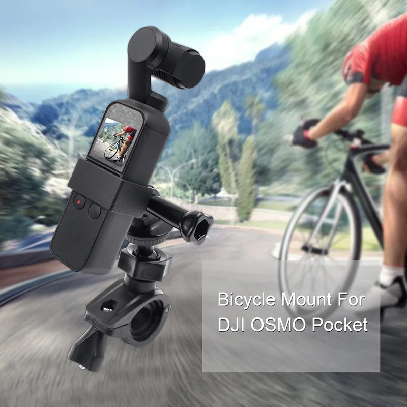 

For DJI OSMO Pocket Handheld Gimbal Expansion Bicycle Mount Bracket Mount Bracket Action Camera Accessories