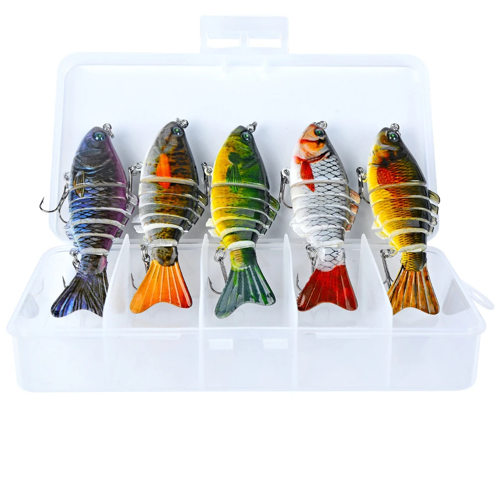 5 шт. опускается на дно воблер набор рыболовные приманки воблеры комплект