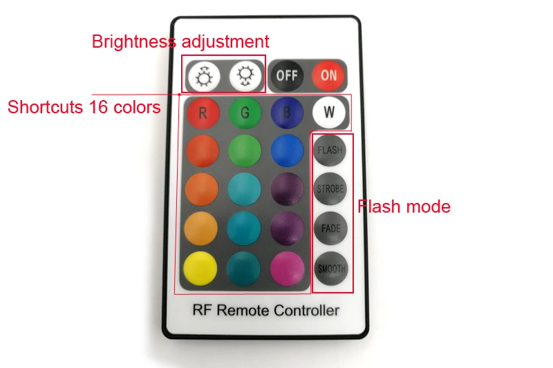 Для Geerge RGB led angel eyes отличный Bluetooth RF пульт дистанционного управления ler и