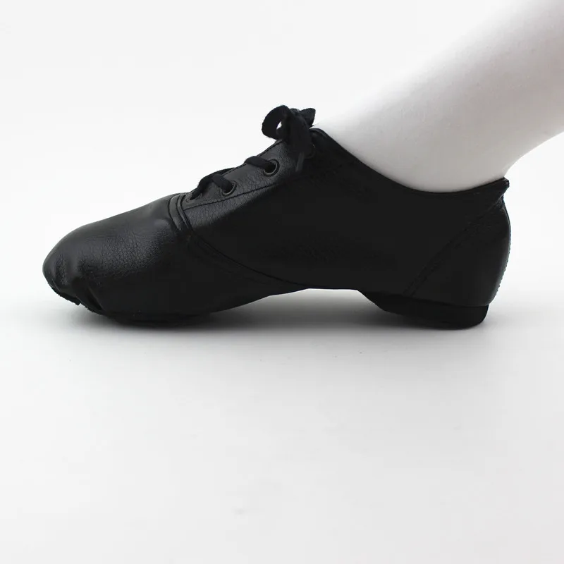 Мужские Танцевальные Кроссовки со шнуровкой ботинки для джазовых танцев с