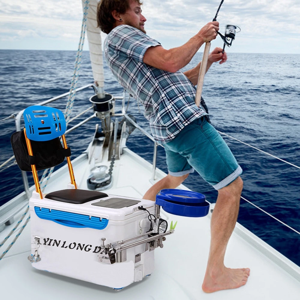 Новая многофункциональная портативная рыболовная коробка рыболовных снастей