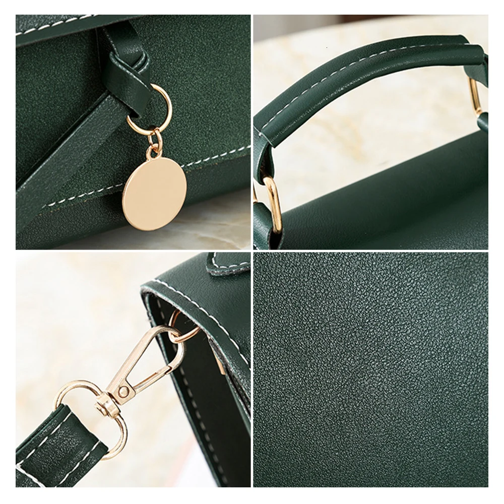 fashion design pu leather women shoulder bag high street quality flap ladies office messenger casual female travel top handbag free global shipping