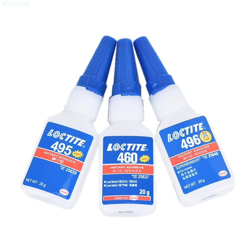 Super Glue 460 495 Repairing Glue Instant Adhesive Self-Adhesive 20ml And Square Solid Glue Sticks