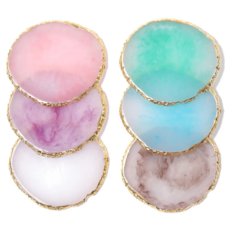 Полимерный нефрит каменная Палитра для наращивания ресниц цветной Нефритовый