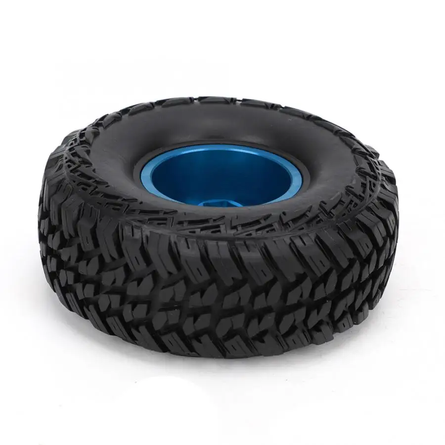 2Pcs 1.9in RC Tire Tyre Wheel Hub Rim Wheels Set Fit for 1/10 TRAXXAS HPI Crawler Truck Car Spare Parts Rubber Tires |
