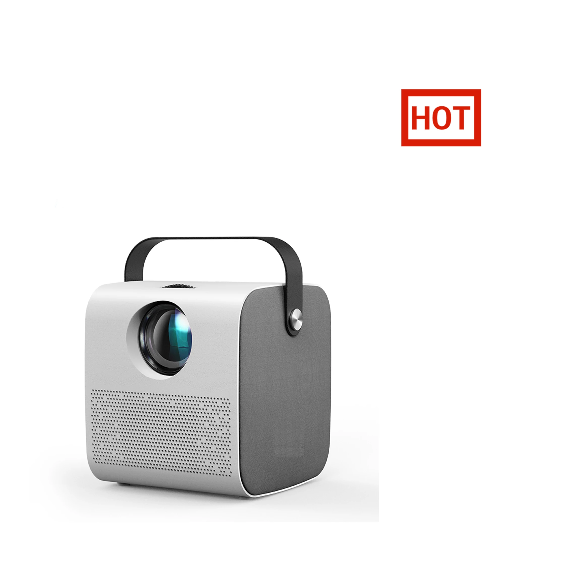 

[Портативный мини-проектор 720P] Мини-проектор 720P 4000 люмен с ЖК-дисплеем, светодиодный Видеопроектор для домашнего кинотеатра для помещения