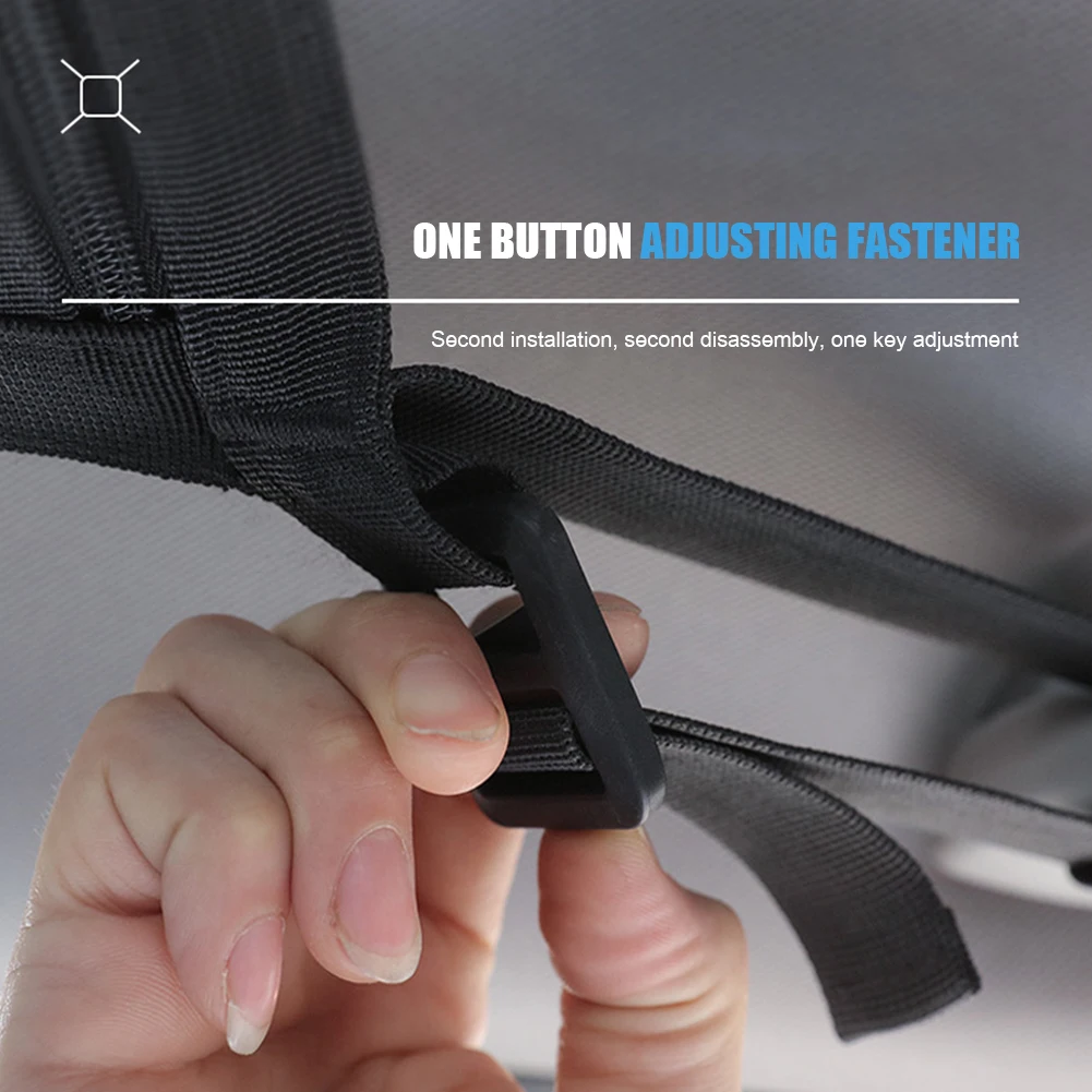 

8kg Ceiling Storage Net Auto Interior Supplies Easily Installation Capacity Car Travel Pocket Personal Car Elements