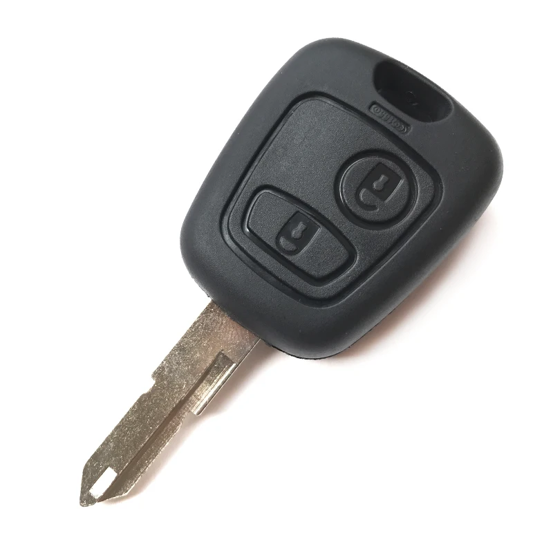2 кнопочный для Peugeot 106 107 206 207 306 307 406 407 D05 дистанционного ключей от машины пустой