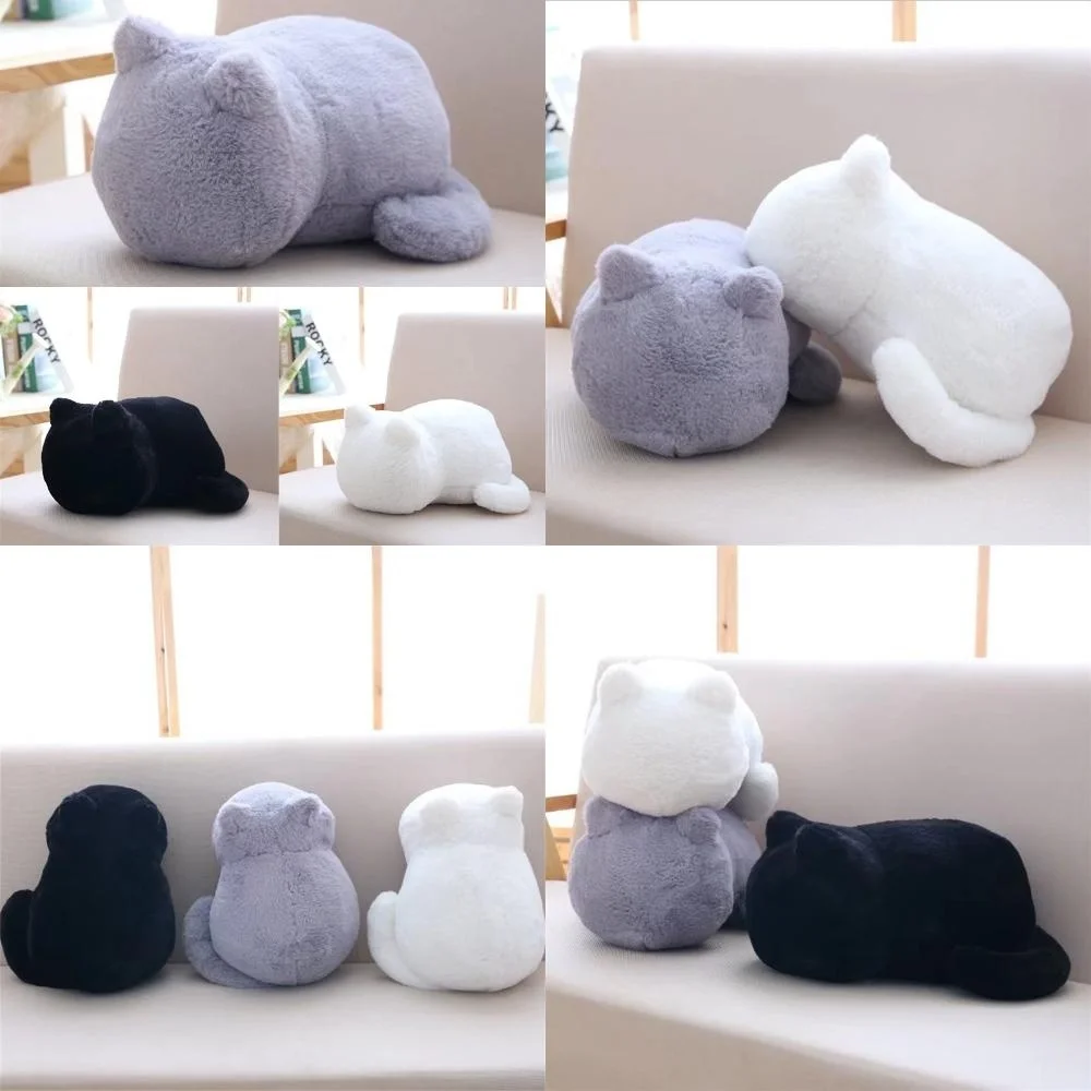 Мультяшные подушки в форме кошки детские куклы плюшевые рождественские Подушки