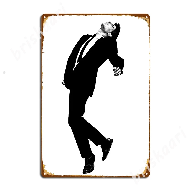 

Robert Longo Men In The Cities Metal Signs Club Party Wall Decor Design Living Room Tin sign Posters