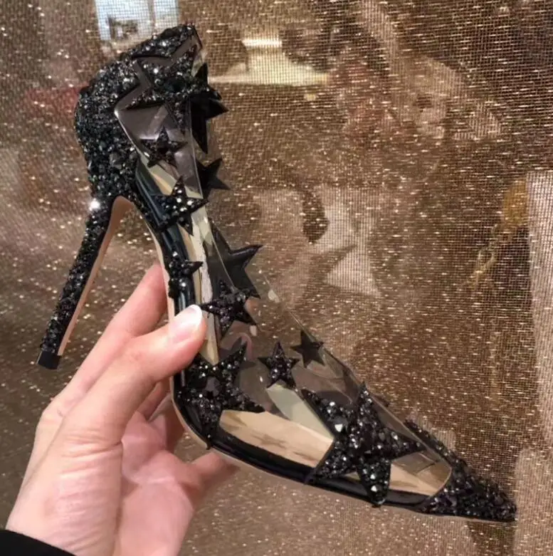 Zapatos de mujer marca lujo Teahoo zapatos boda tacón повязка на голову puntiagudos disegno seda elegante | Обувь