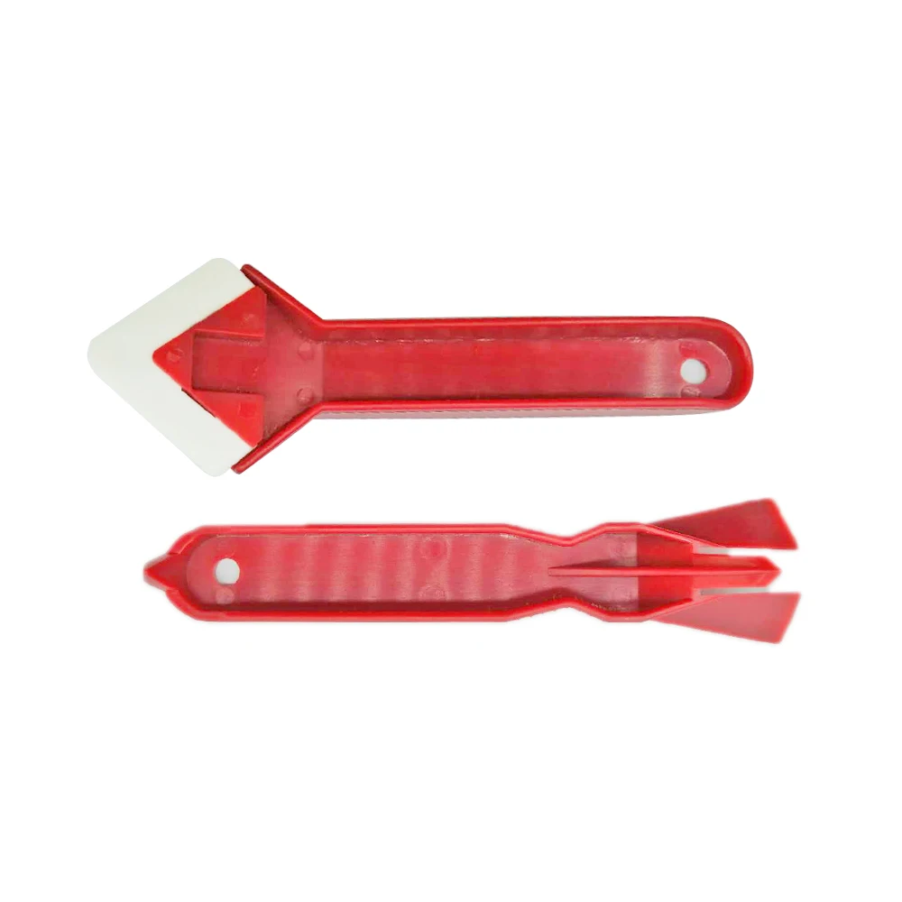 

2PCS Scraper Caulking Tool Glass Glue Angle Scraper Surface Glue Residual Shovel Cleaner Shovel Angle Glue Shovel Floor Tool