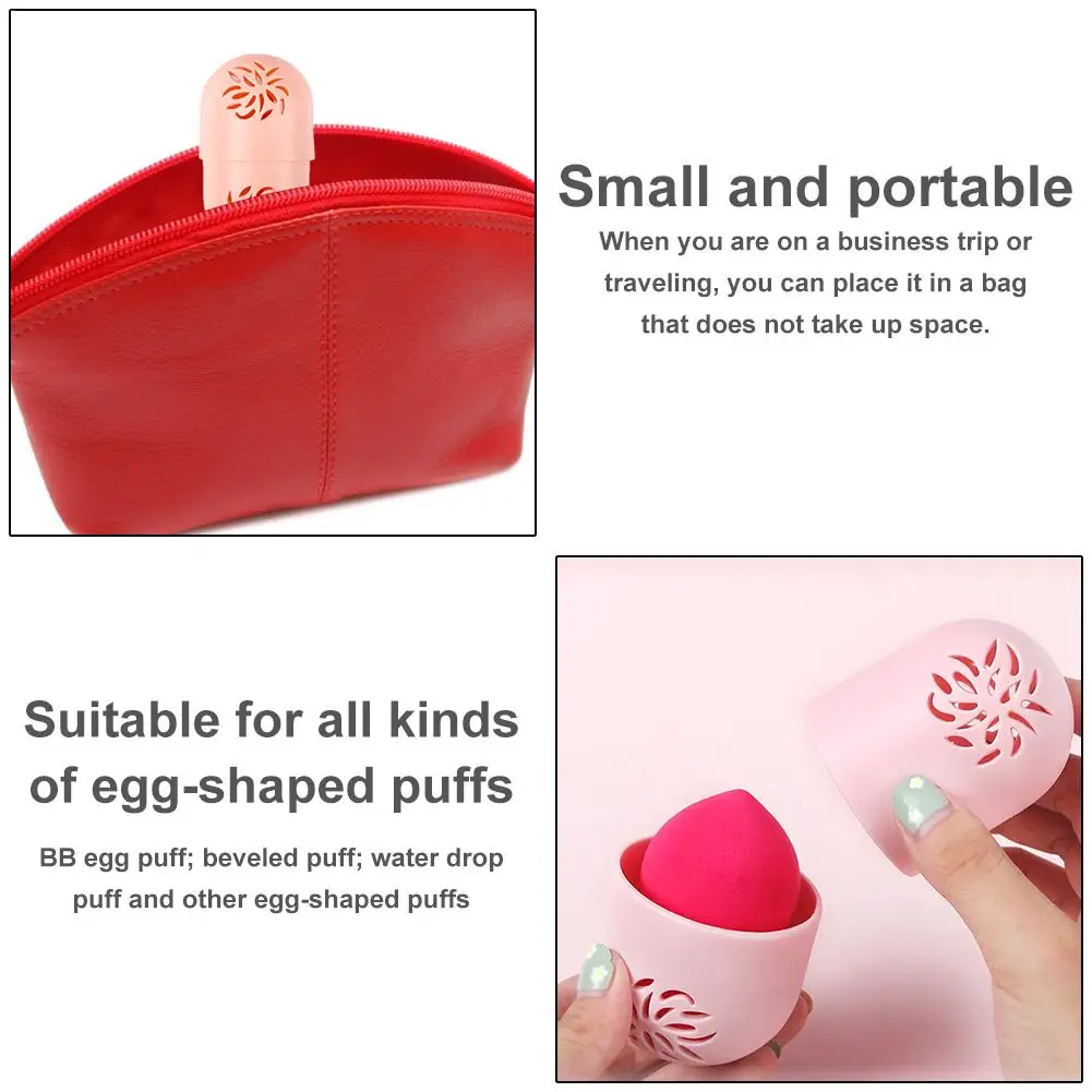 Косметический спонж для пудры блендера держатель губки макияжа чехол сушки яиц