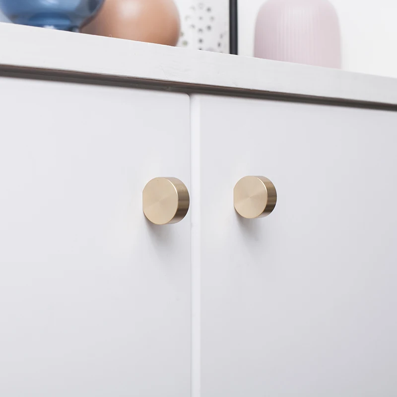 Simanfei 4 штук ручка скандинавский минималистичный оригинальный дизайн латунная