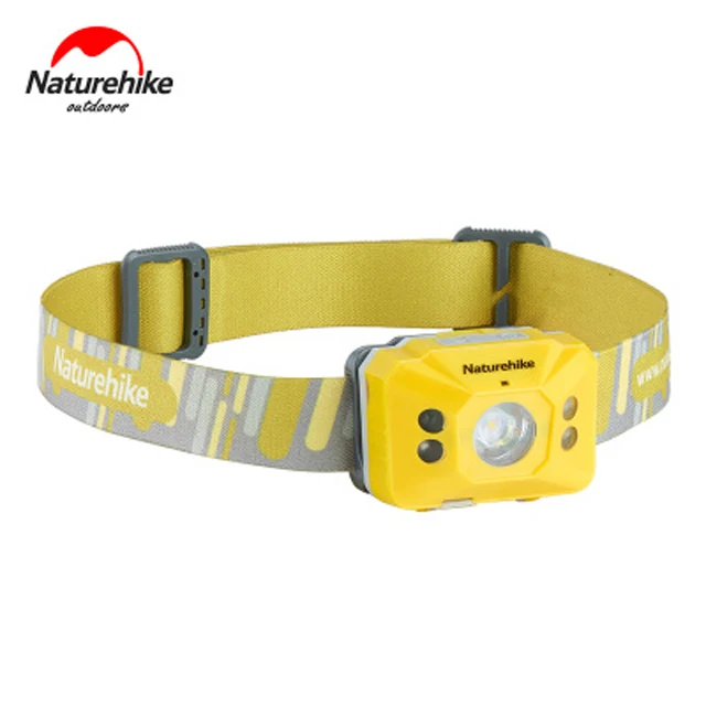 Yellow Naturehike открытый светодиодный фонарь Koplamp портативный налобный фонарь 4 режима индукционный переключатель Сверхлегкий Водонепроницаемый Кемпинг Бег Туризм использует - Цвет: Yellow