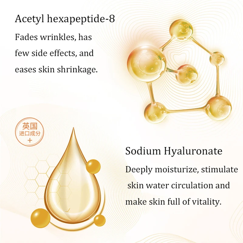 Коллагеновая маска для шеи с кристаллами из козьего молока Женская отбеливающая