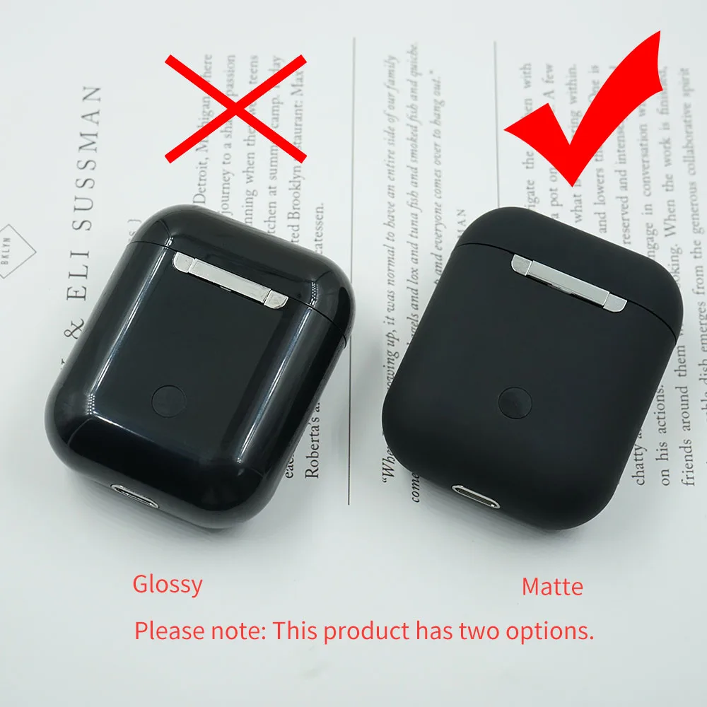 I12 tws матовые Bluetooth наушники беспроводные свободные руки бизнес спортивная