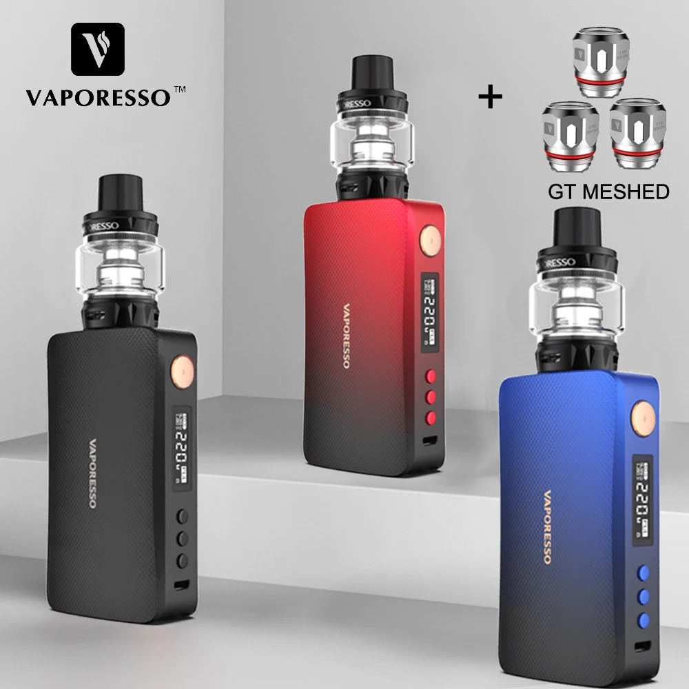 Новинка оригинальная электронная сигарета Vaporesso Gen 220W вейп Набор TC бокс мод с