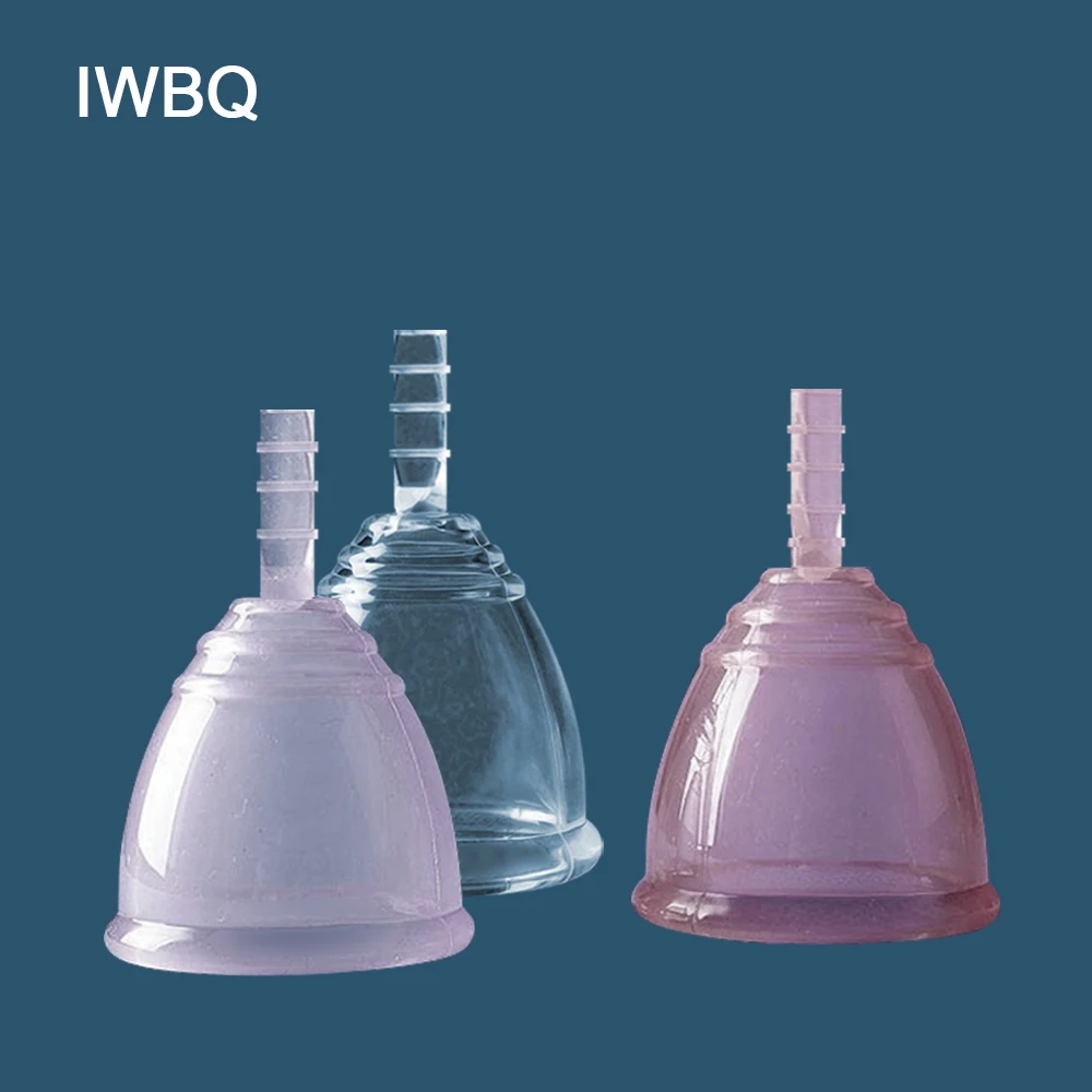 IWBQ beauty & Health Coletor менструальная чашка медицинская силиконовая копа чаша товар для