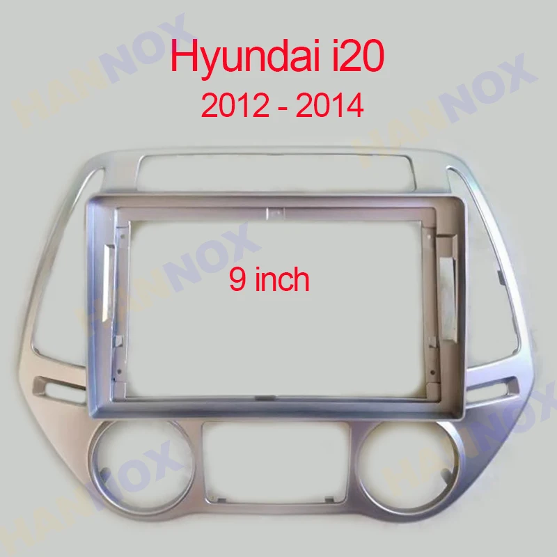 

9inch 2 din Android Multimedia GPS Player Car Radio Frame For Hyundai i20 2012 - 2014