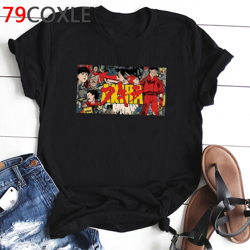 

Fashion Akira Synthwave T Shirt Men Japanese Anime T-shirt Summer Fashion Streetwear Tshirt Casual Graphic Hip Hop Top Tees Male