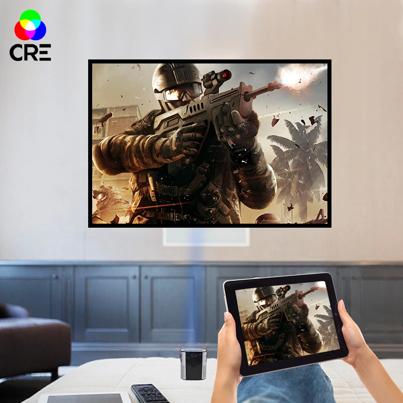 mobile phone projector home cinema office 3500lumens 3d native 854480 digital usb wifi android projector free global shipping