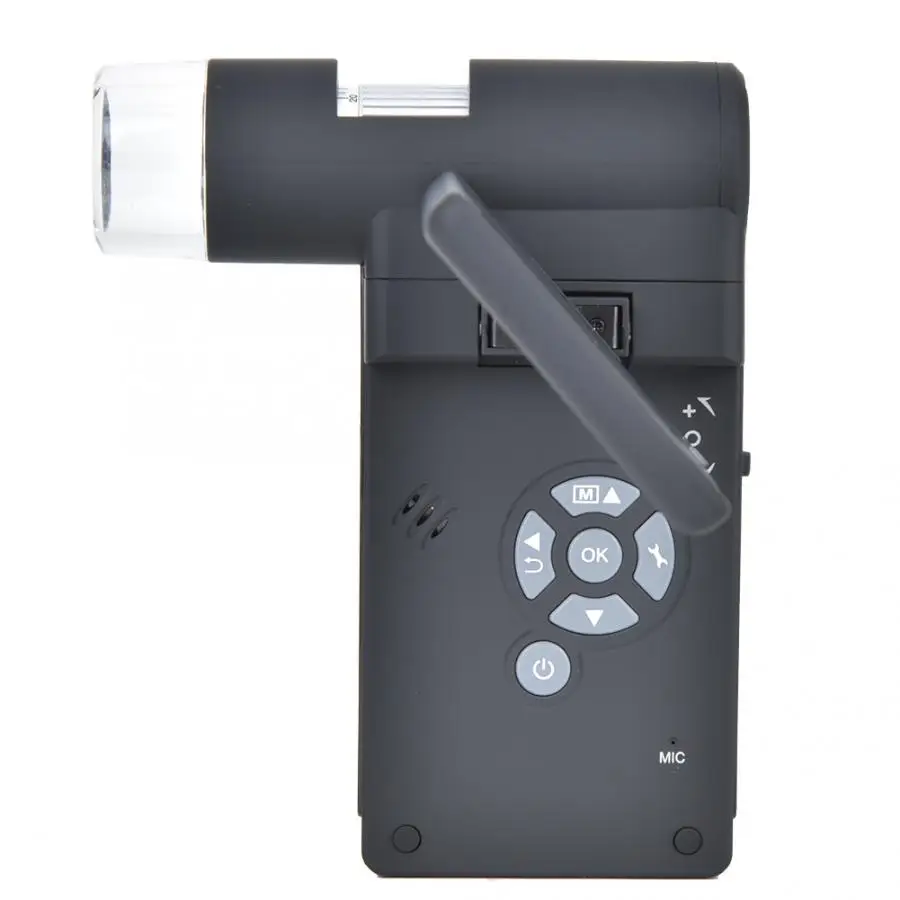 500X 5MP цифровой Ручной микроскоп высокого разрешения с 3 дюймовым складным экраном