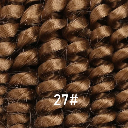 FSRHAIR 70 гр./шт. Черный-зеленый афро Фунми вьющиеся волосы пучок синтетических волос для наращивания Омбре волосы продукт - Цвет: #27