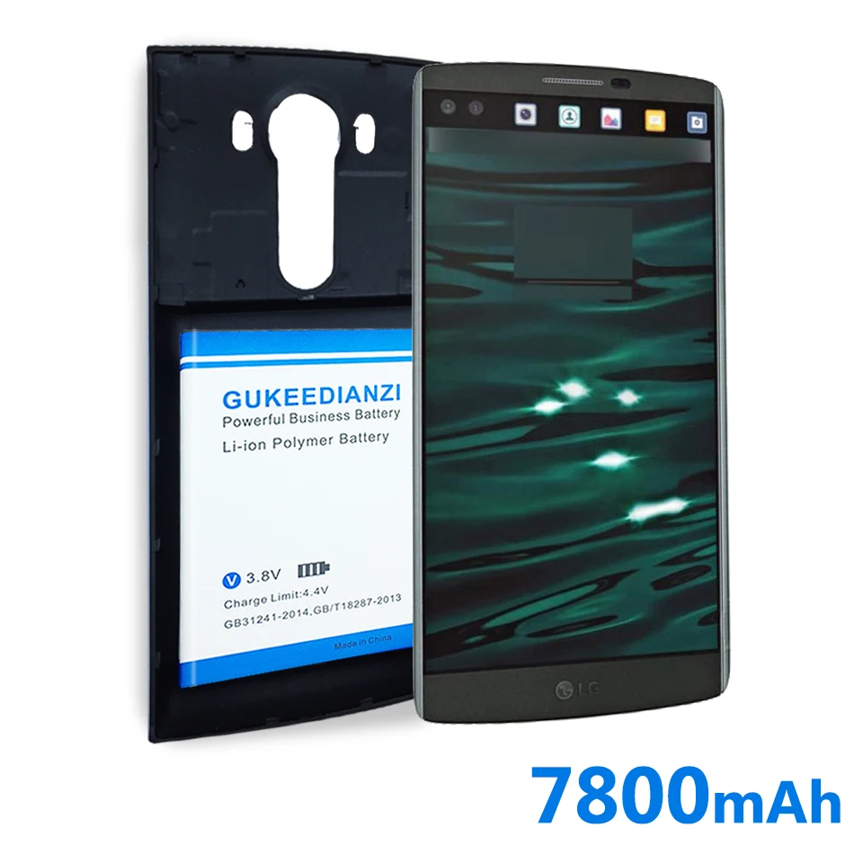 GUKEEDIANZI BL-45B1F мобильный телефон Li-Ion сменная батарея 7800mAh для LG V10 H961N F600 H900 H901 VS990 H968 |