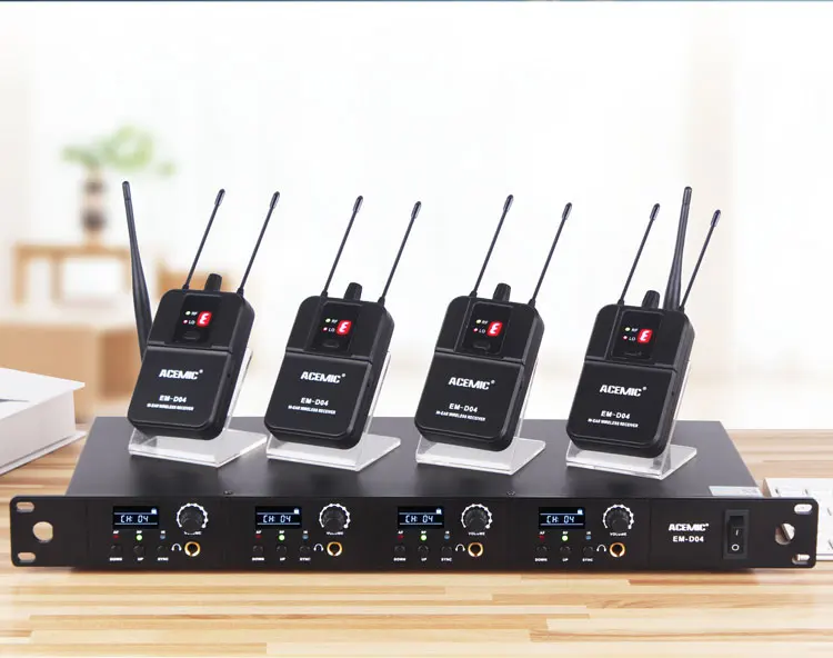 MAMKO ME-3200 In Ear Monitor Беспроводная система профессиональная для сценического представления 150 м дальность передачи
