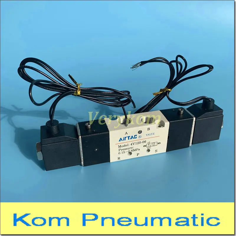 Бесплатная доставка двухпозиционный воздушный электромагнитный клапан 1/8 дюйма