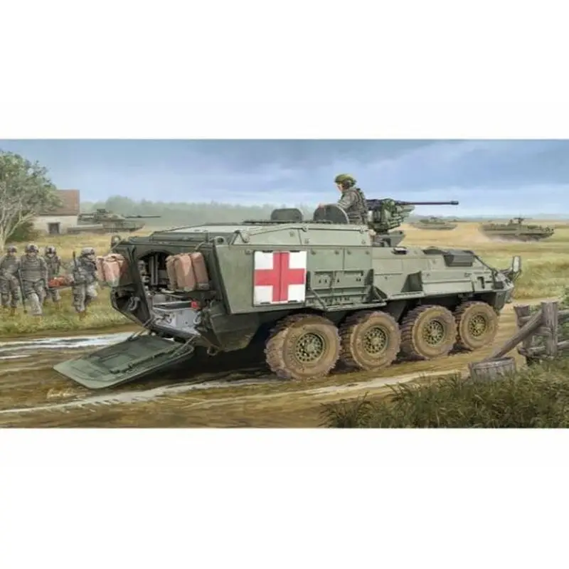 Trumpeter 01559 1/35 M1133 Stryker MEV — набор масштабной модели