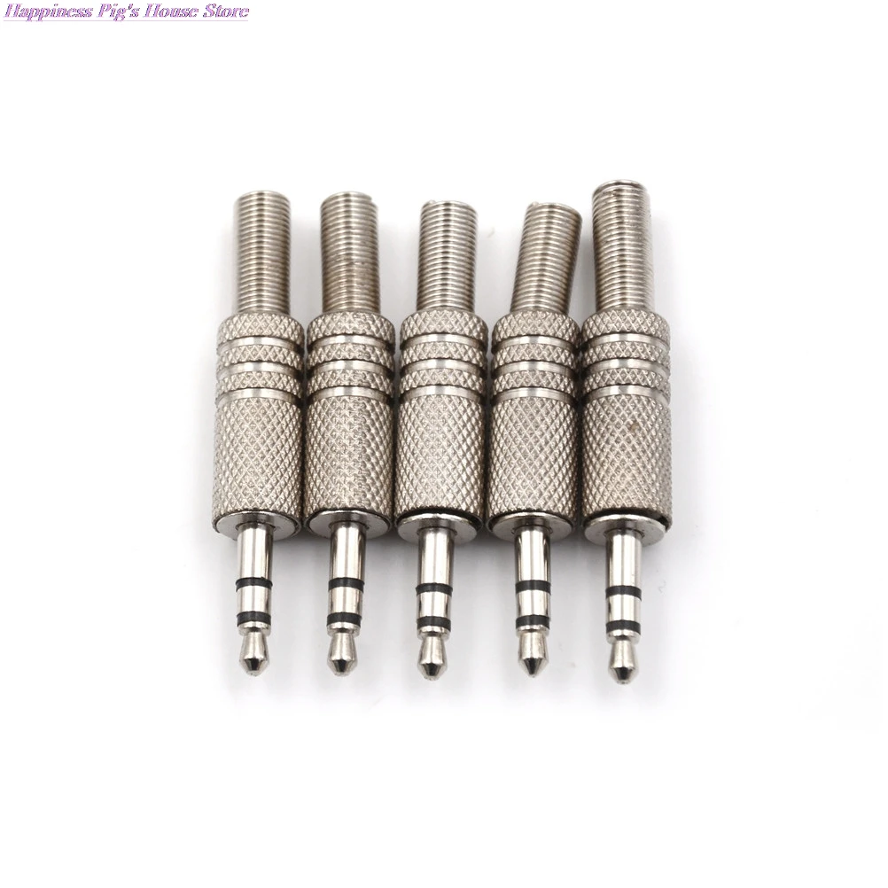 3 5 мм шт./лот разъем 3-полюсный Мужской Аудио сварочная головка стерео двойной для