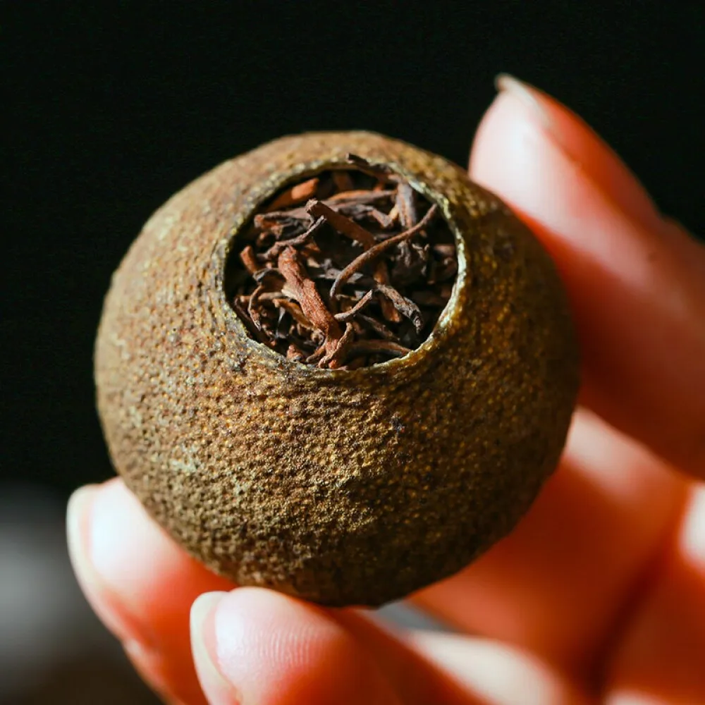 20 шт. чайный пакетик oolong из натуральных растений сплетения мандарина чай Пуэра