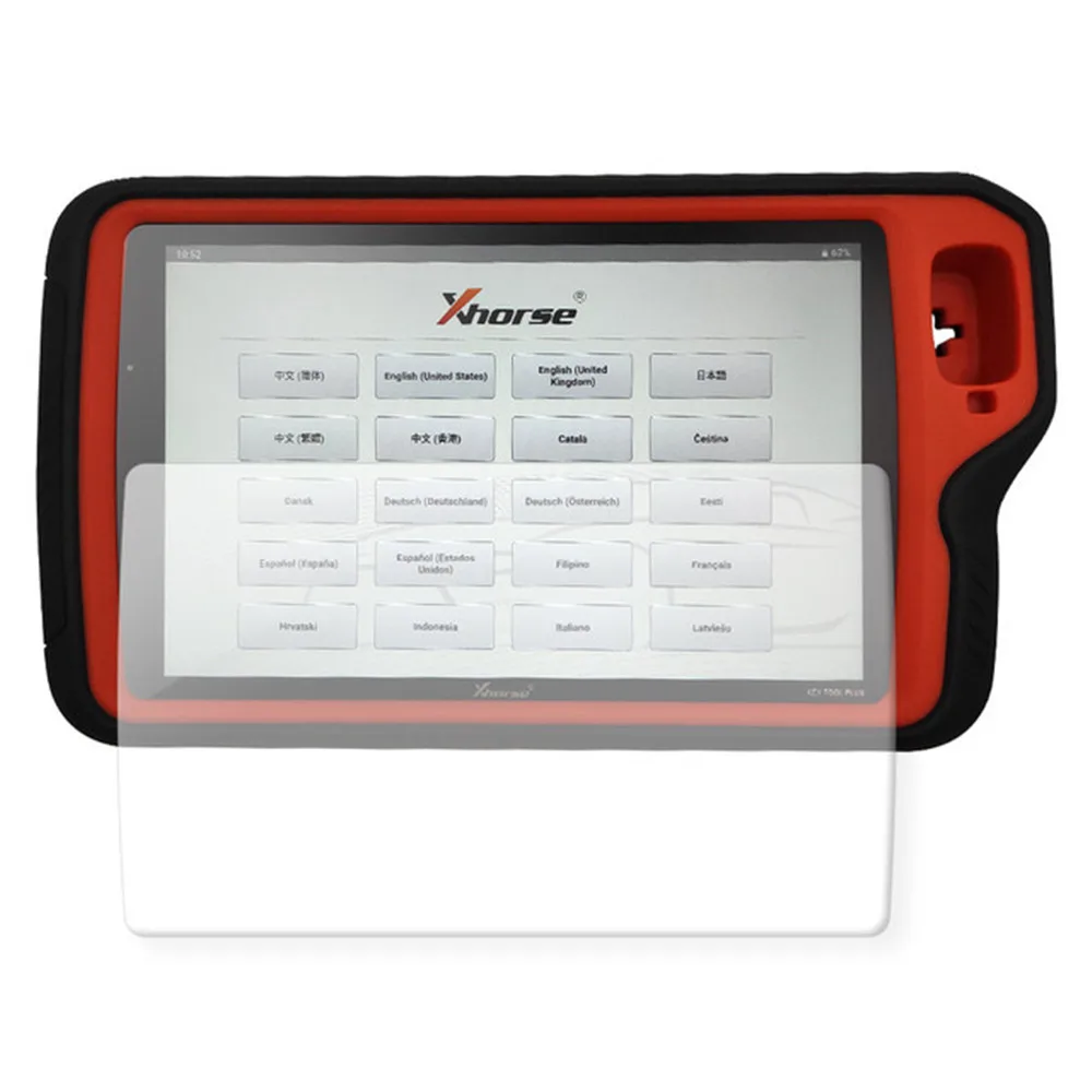 1pcs Screen Protector Full Cover HD protective Film for Xhorse VVDI Key Tool Plus Pad Programmer | Автомобили и мотоциклы