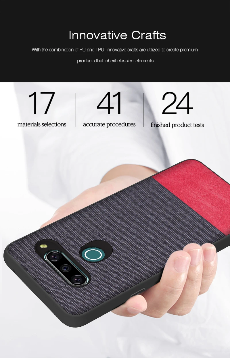 Aveuri роскошный тканевый чехол для телефона LG G8S G8 ThinQ Stylo 5 Coque Бизнес ПУ; кожа; силикон задняя крышка для LG V40 K40 чехол