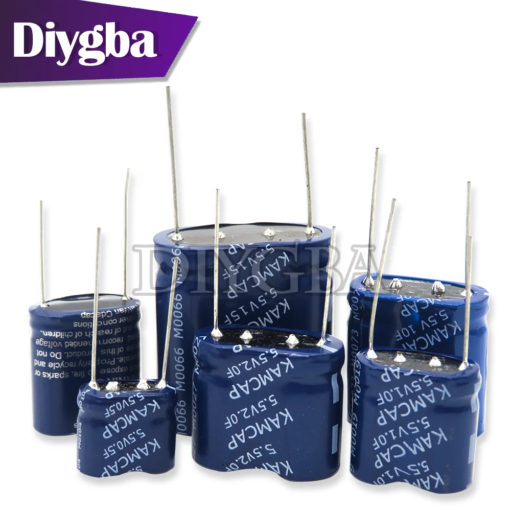 1PCS 5.5V Super capacitor square farad combination type 0.5F 1.0F 2.0F 2.5F 3.5F 4.0F 5.0F 7.5F 10F 15F 1F 2F 3F 4F - купить по