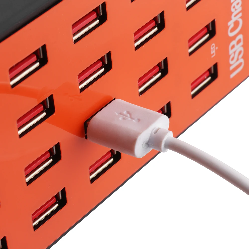 USB концентратор на 20 портов устройство для быстрой зарядки универсальный адаптер