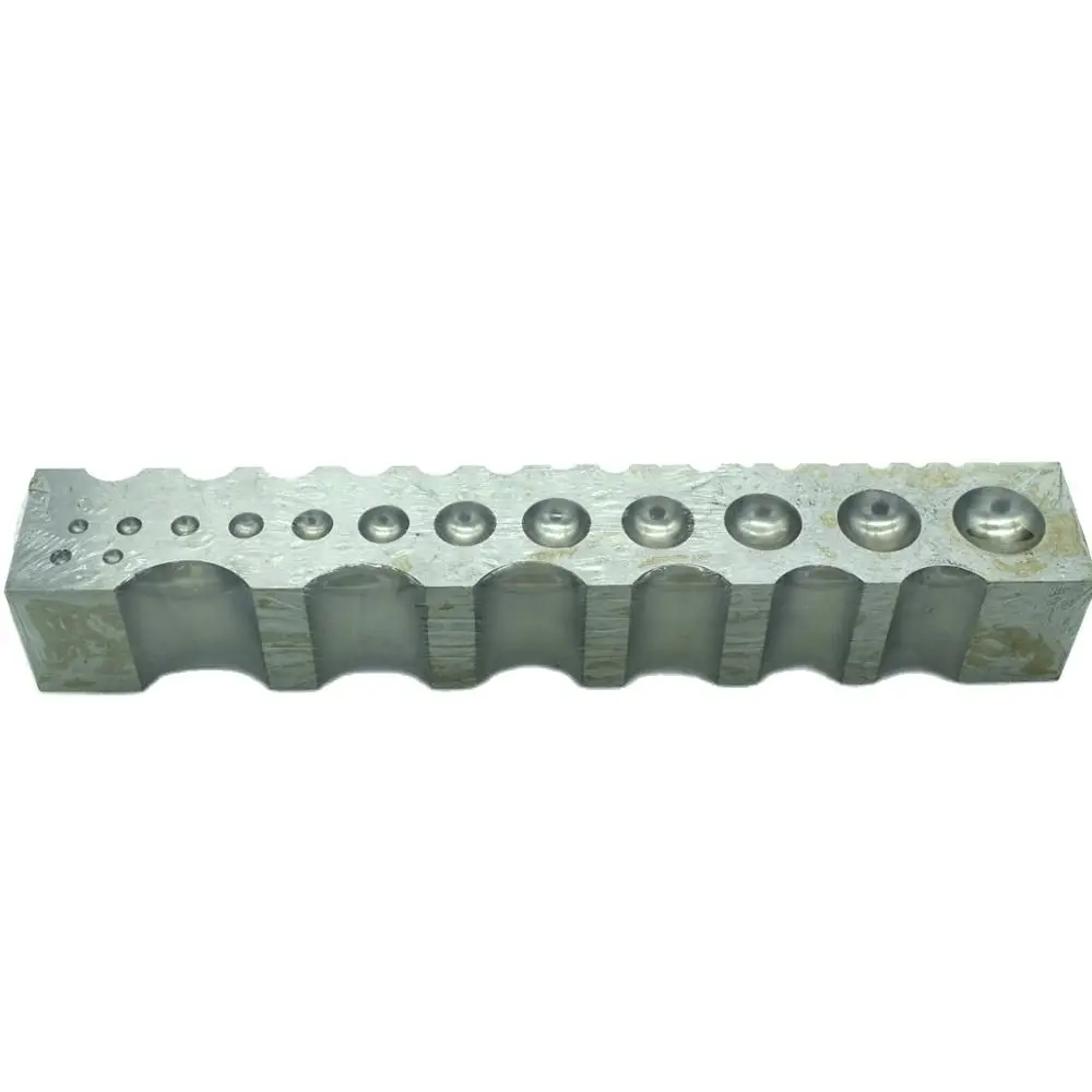 Steel Forming Dapping Block Multifunctional Design Doming Shaping Tools For Jewelry Making